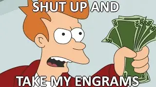 Wasting 1000+ Crucible Engrams In 1 Minute (Destiny 2)