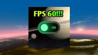 How to get 60 fps in solar system simulator and high quality? 