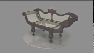 3D Modeling - Wewal Putuwa - Sri Lankan Cane Chair