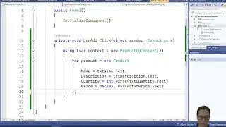 [.NET 8.0] WinForms CRUD với EF Core