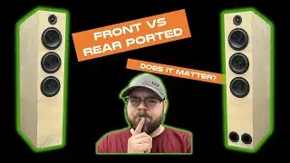 Does Front Porting a Speaker Make a Difference? 32 Hz tuning