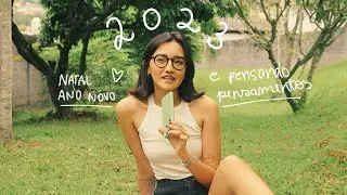 vlog 💐 natal, ano novo e muitos pensamentos
