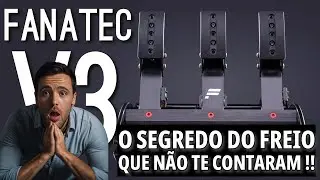 FANATEC V3, O SEGREDO DO FREIO QUE NINGUÉM TE FALOU, EU REVELO AGORA !!