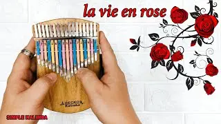 La Vie En Rose  ||•Kalimba Easy Tutorial•||