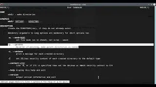 How to create new directories and files from terminal