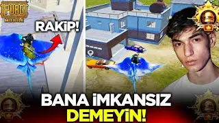 HER AN ÖLDÜM ÖLDÜM DİRİLDİM!  İMKANSIZ MAÇ VE GROZALI BUNY! / Pubg Mobile Gameplay