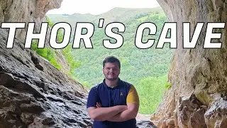 THIS is THOR'S Cave ! UK Peak District Travel Adventure !