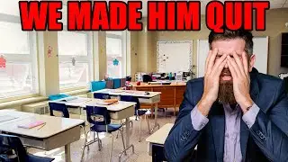 I ALMOST FOUGHT THE TEACHER