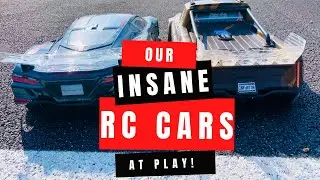 Our Insane RC Car Builds At Speed!