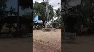 Bia andando de cavalo