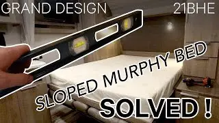 Sloped Murphy Bed - SOLVED!