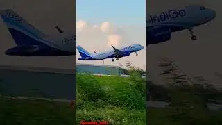 Flight takes off from runway                       