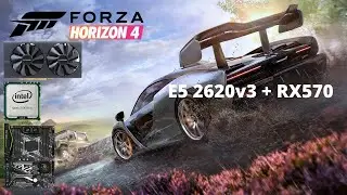 Forza Horizon 4 - XEON E5 2620v3 + RX570 SAPPHIRE