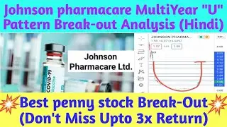 Johnson pharmacare Share Analysis||Johnson pharma Share Latest News||Best MultiBagger Penny stocks🔥🚀