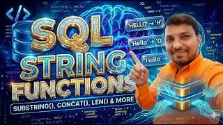 14-String Functions in SQL | Types of SQL Functions | Examples | SUBSTR(),CONCAT(),UPPER(),REVERSE()