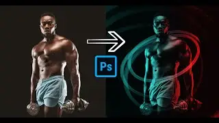 How to create DUAL LIGHT effect in photoshop CC 2020!