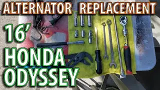2016 Honda Odyssey Alternator Replacement - How To