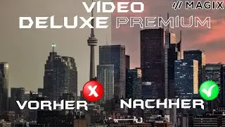 Color Grading / Farbabstufung - MAGIX VIDEO DELUXE 2021 - Tutorial Deutsch