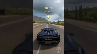 Bugatti Chiron 0-437 km/h speed in Forza Horizon 5