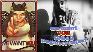 We want YOU to be a pagan creator! Feat @Aliakai