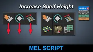 Increase Shelf Height Toolbox for Maya