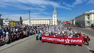 Всероссийская акция «Бессмертный полк» в Ангарске