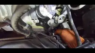 how to change oil pressure sensor 12 Volkswagen golf