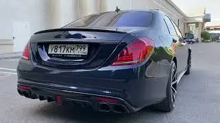 W222 Brabus 700 Выхлоп 