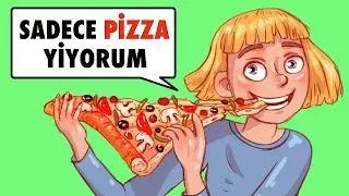 Her Öğünde Sadece Pizza Tüketmek
