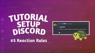 Cara setup Reaction Roles | Tutorial Discord #5