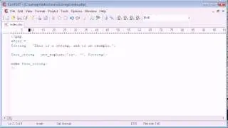 String Functions Replacing Predefined Part of a String in PHP by For Student Organization