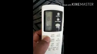 how to lock and unlock AC remot in हिंदी