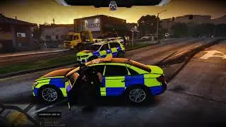 LSPDFR - British patrol in the fast responce Audi.