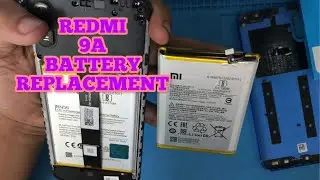 Redmi 9A battery replacement | how to change mi 9a battery 