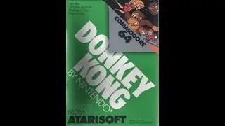 Donkey Kong (1983) - Gameplay Completo | Commodore 64 Retro Gaming