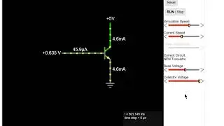 NPN Bipolar Transistor Animation (falstand)