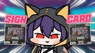 [NIKKE] NIKKE CARD UNBOXING!!! Season. 2 I wanna get SIGN CARD!!!!