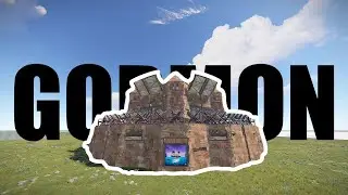 GORMON - Open Core - Mini China Wall - 6-8 Man Base - RUST Base Design