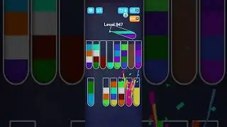 sand sort puzzle level 947