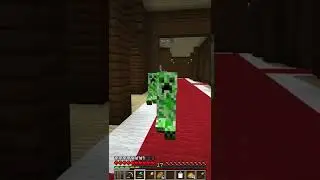 Creeper-shaped doors in MineColonies - MineColonies #3 #shorts