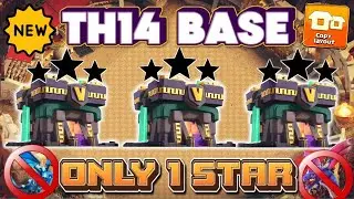 UNBEATEN TH14 WAR / TROPHY / CWL BASE WITH LINKS + BONUS VIDEO || TOP 5 TH14 BASE ANTI EVERYTHING