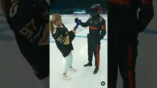 Спас девушку от шайбы