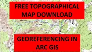 Free Topographical Map Download!! Georeferencing in !! Arc GIS :Geospatial Solutions