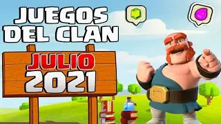 RECOMPENSAS JUEGOS DEL CLAN JULIO 2021 //Clash of Clans
