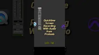 Quicktime 🎥 Screen recording with audio 🔊 in Protools
