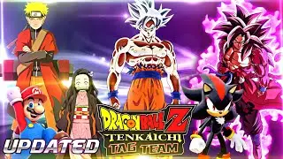 DBZ TTT MOD | All New Characters & Transformation | Cross Over Mod | Permanent Menu