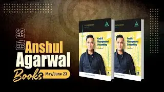 The Best CA Inter Costing Books by CA CS Anshul Agrawal Available on Conferenza