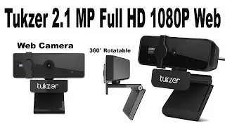 tukzer 2.1 mp full hd 1080p webcam | CMOS Webcam with Microphone | Full HD 1080P Web Camera