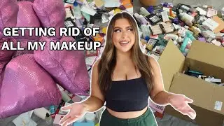 GETTING RID OF ALL MY MAKEUP