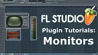 FL Studio Tutorial- Fruity Big Clock, dB Meter, and Spectroman